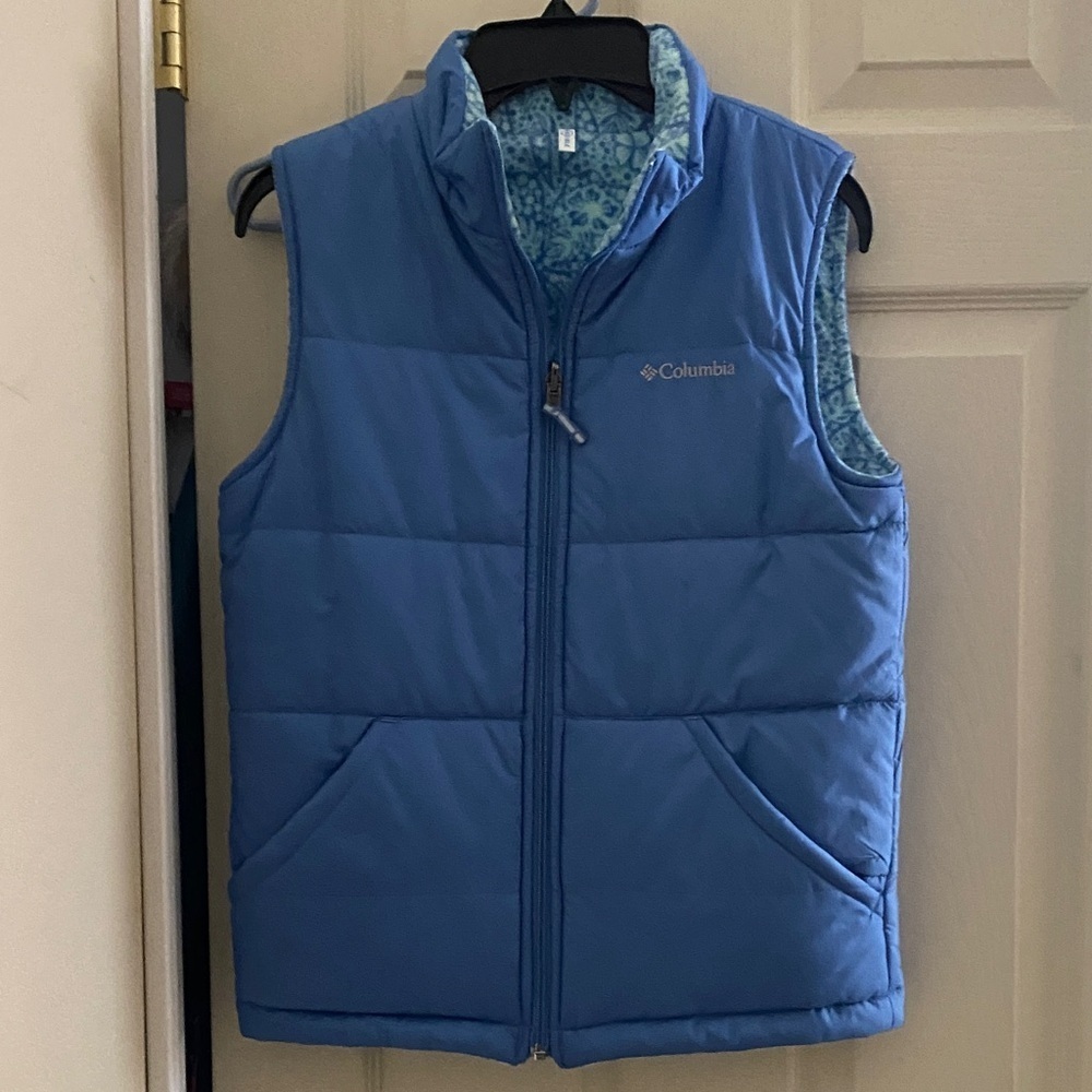 Columbia Reversible Puffer Vest Size Girls L